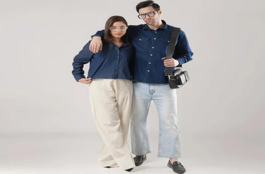  Relaxed Men and women Denim Shirts Combine Casual Structure with Contemporary Styling